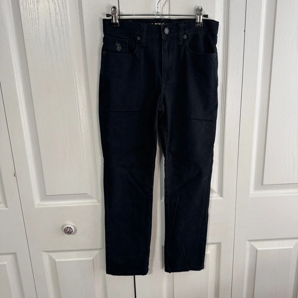 US Polo‎ Assn lot of 3 tan gray black jeans size 12